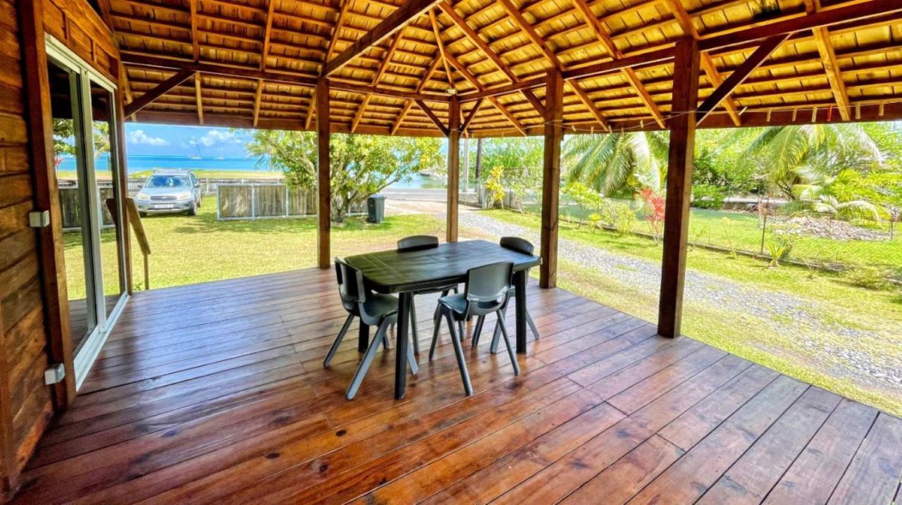 Raiatea - Orion Hoe Bungalow Uturoa Esterno foto